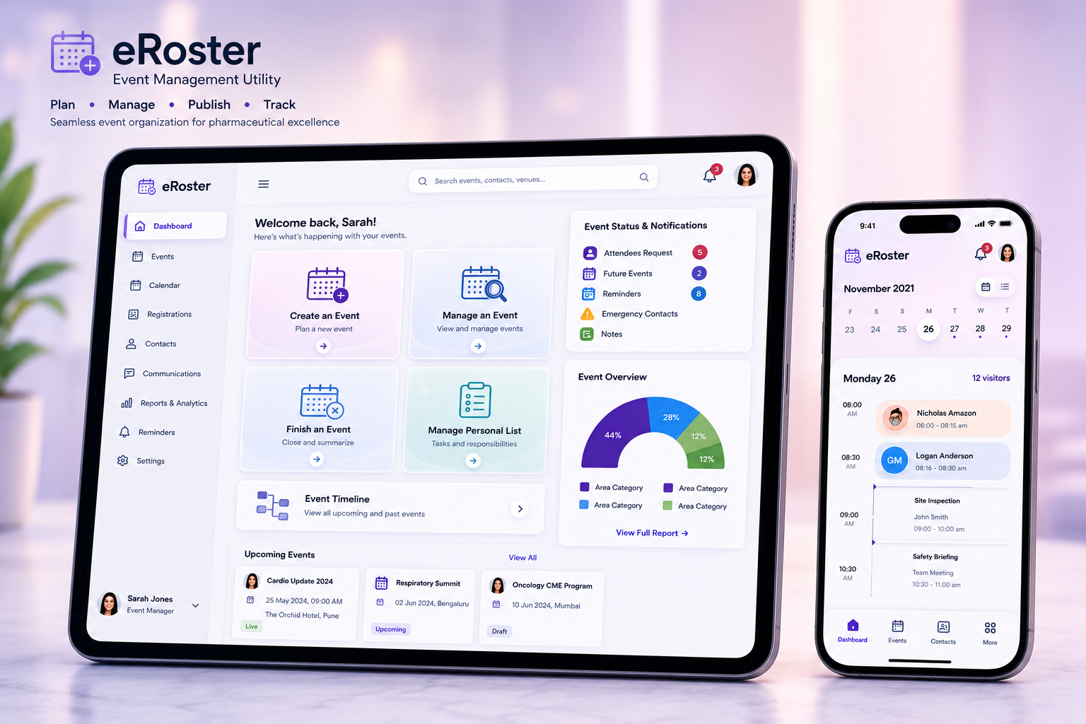 Dashboard — live